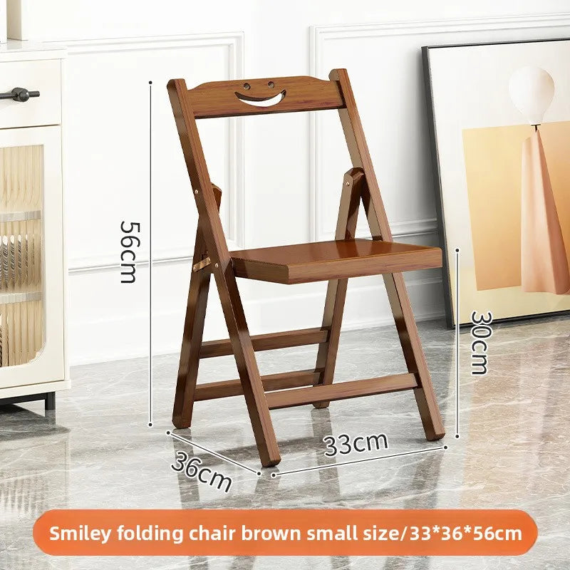 Foldable stool Solid wood small bench Backrest chair Mazar stool Outdoor low stool Oasis Select 1