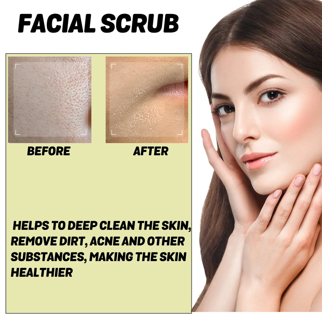 WIYUN Facial Exfoliating Scrub Cream – Brighten & Clarify 30g