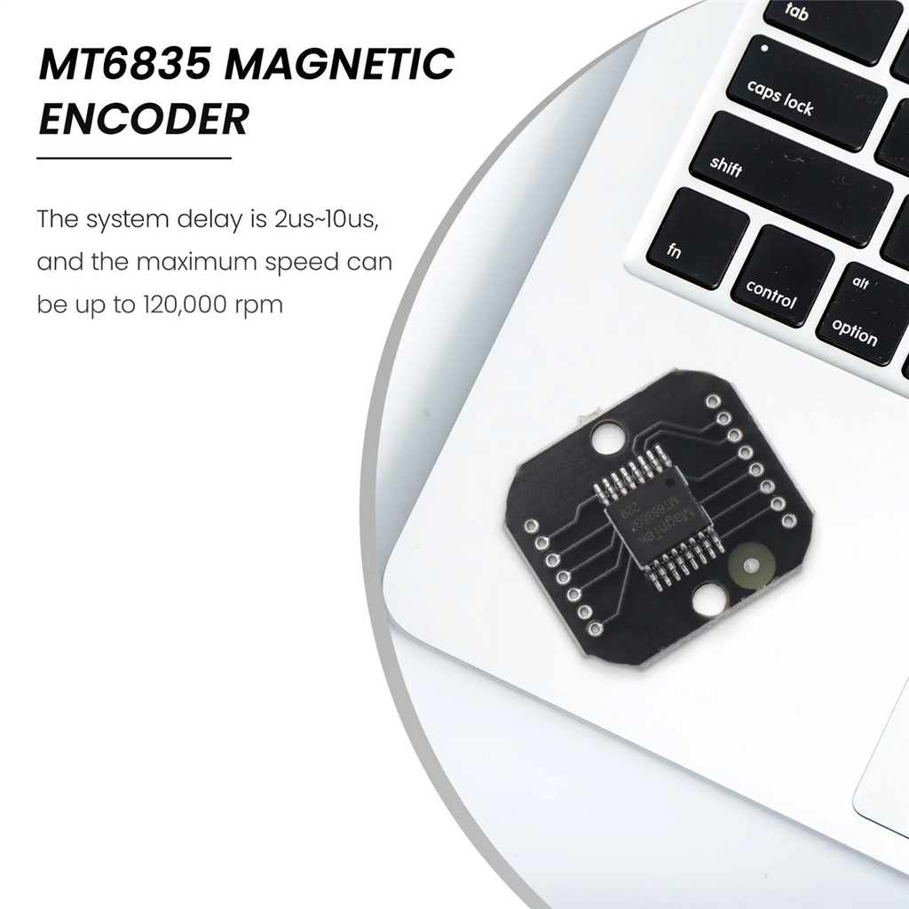 MT6835 Magnetic Encoder Module PWM/SPI Brushless Motor 21BIT Encoder Can Replace AS5048 Oasis Select