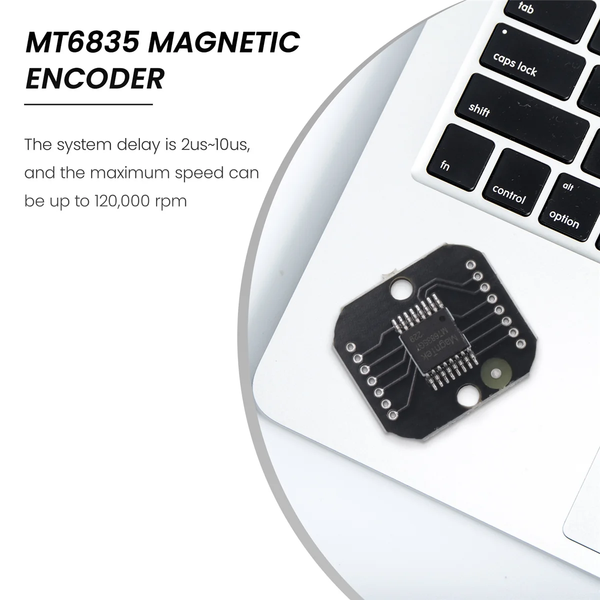 MT6835 Magnetic Encoder Module PWM/SPI Brushless Motor 21BIT Encoder Can Replace AS5048 Oasis Select
