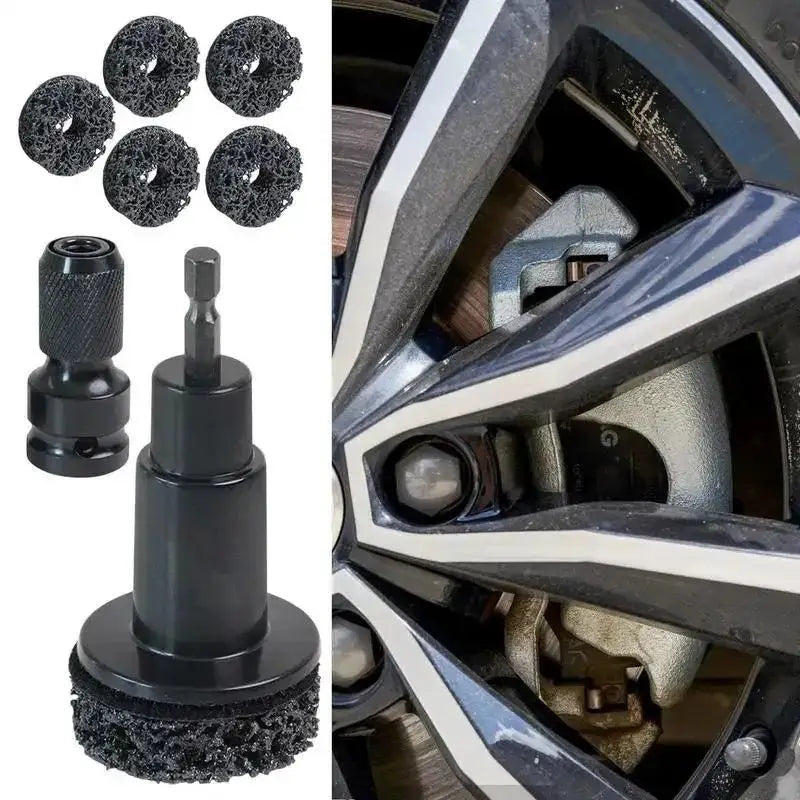 Wheel Hub & Brake Disc Cleaning Kit – Rust Removal Tool