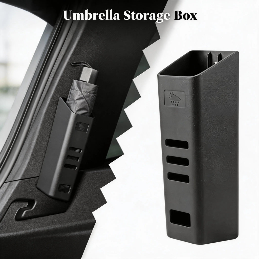 Car Umbrella Holder Storage Box Trunk Waterproof Rain Organizer Vehicle Universal Interior Accessories For SUV Sedan Hatchback ﻿ Oasis Select