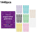 Star Hydrocolloid Blemish Patches – 960 or 1440 Pcs | Fun Colors