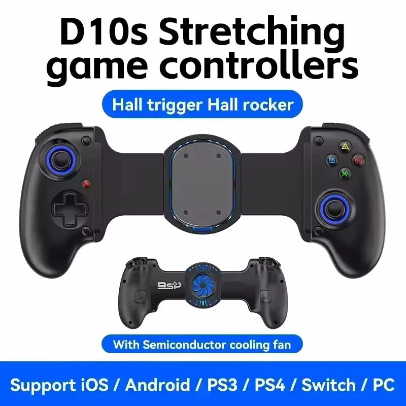 AyeBeau D11 Bluetooth Gamepad – Switch PS4 iOS Android Hall Kit