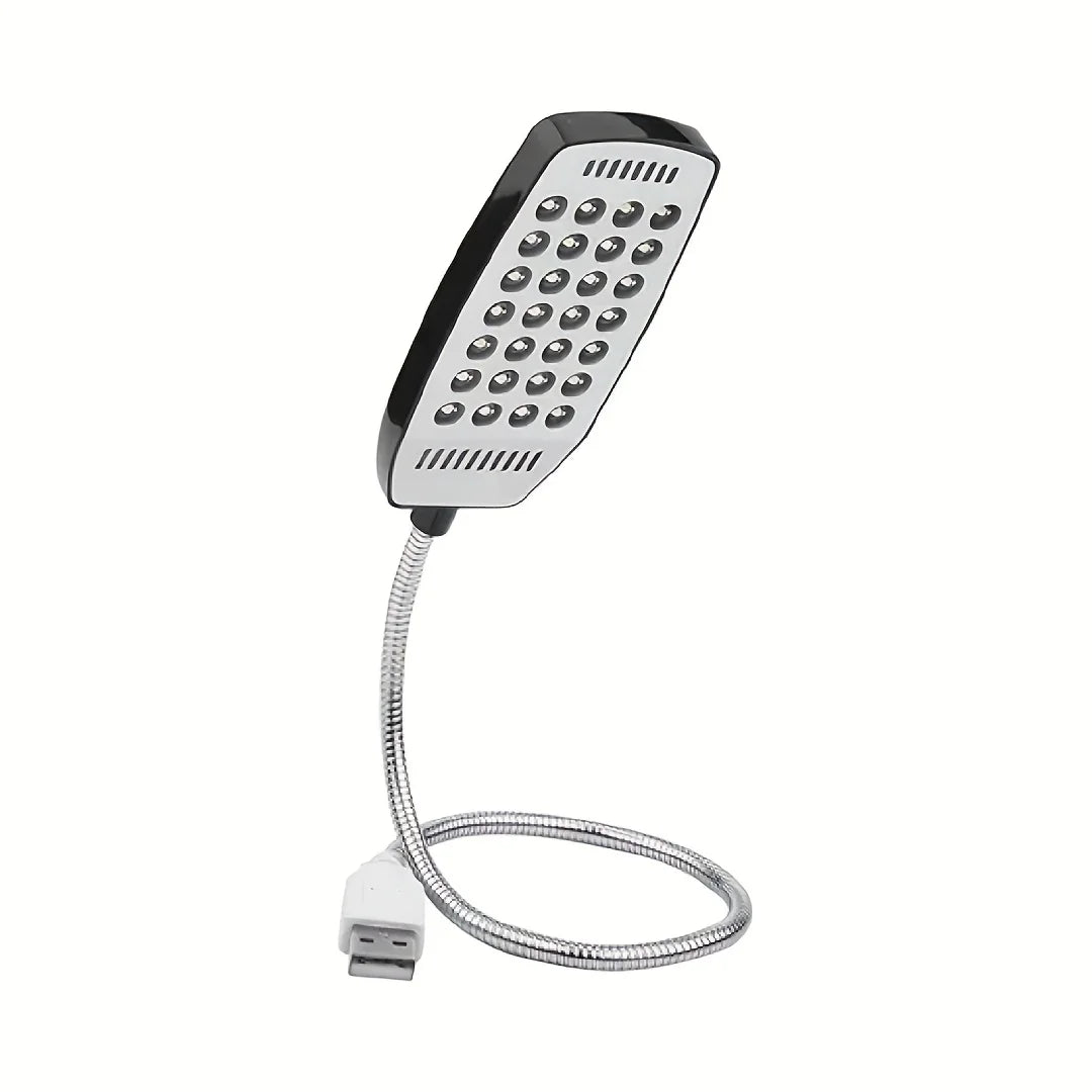 28LED USB Book Lights Eye Protection Reading Lamp Flexible Reading Book Lights AdjustableTable Lamp For Bedroom Study Lighting Oasis Select Black
