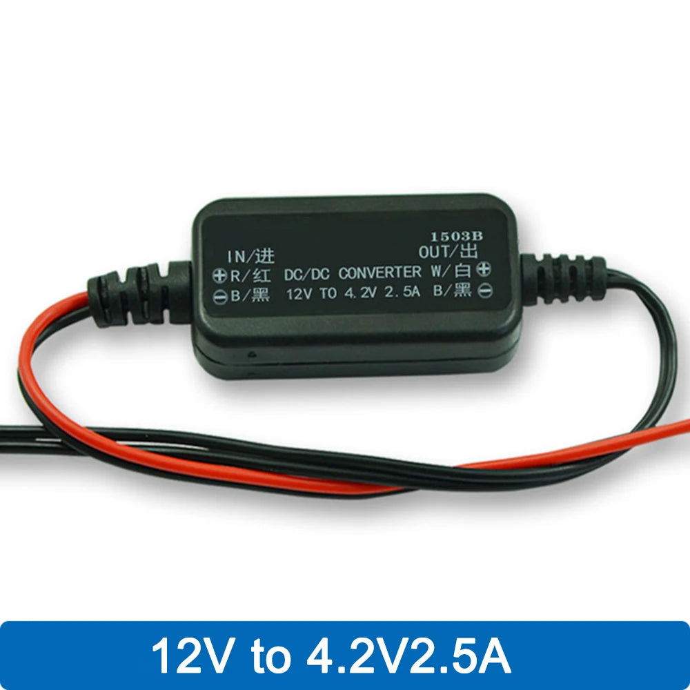 DC Step Down Converter 12V to 3.3V-9V 2.5A Waterproof Auto Protection Vehicular Car Power LED Current Stabilizer DC DC Converter Oasis Select 4.2V