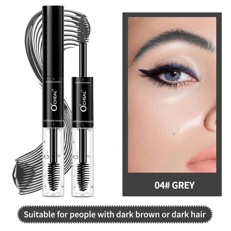 OCHEA Dual-Head Waterproof Eyebrow Tint Cream & Styling Wax