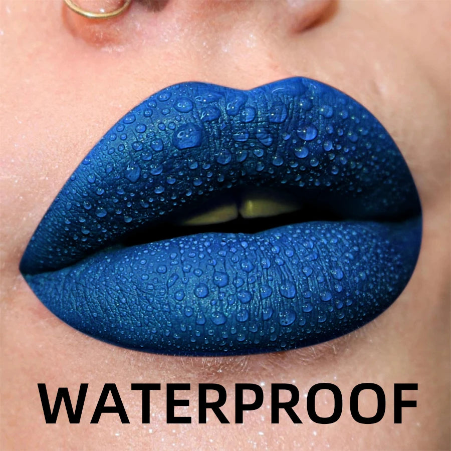 MCD 19-Shade Matte Velvet Liquid Lipstick – Waterproof Lip Glaze