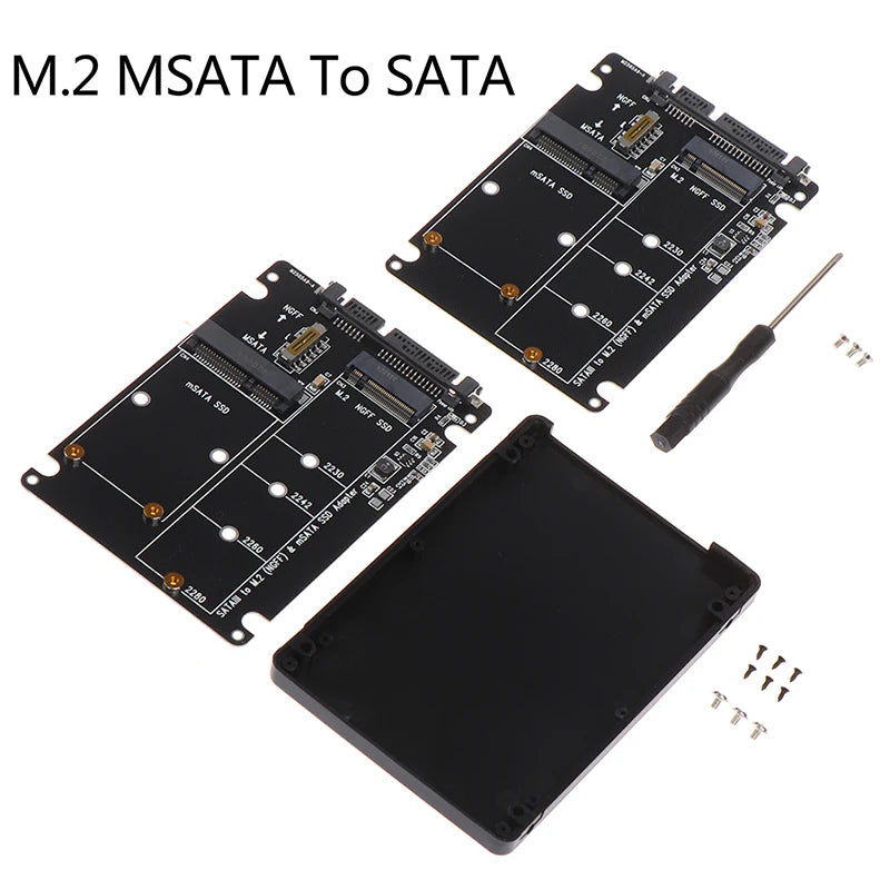 New Sale NGFF To SATA 3 External HDD Enclosure MSATA SSD M.2 SATA Protocol Adapter Board Oasis Select