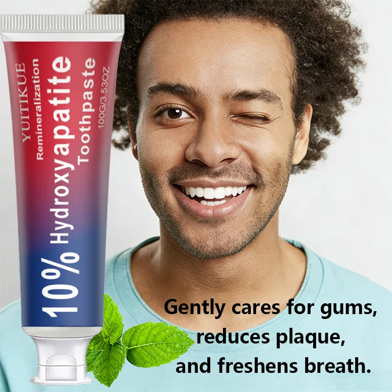 10% Hydroxyapatite Toothpaste – Enamel Repair & Whitening 100g
