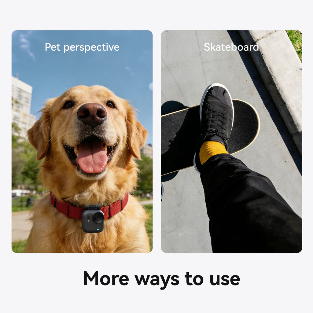 Magnetic Brim Clip for Insta360 Go Ultra | POV Hat Mount