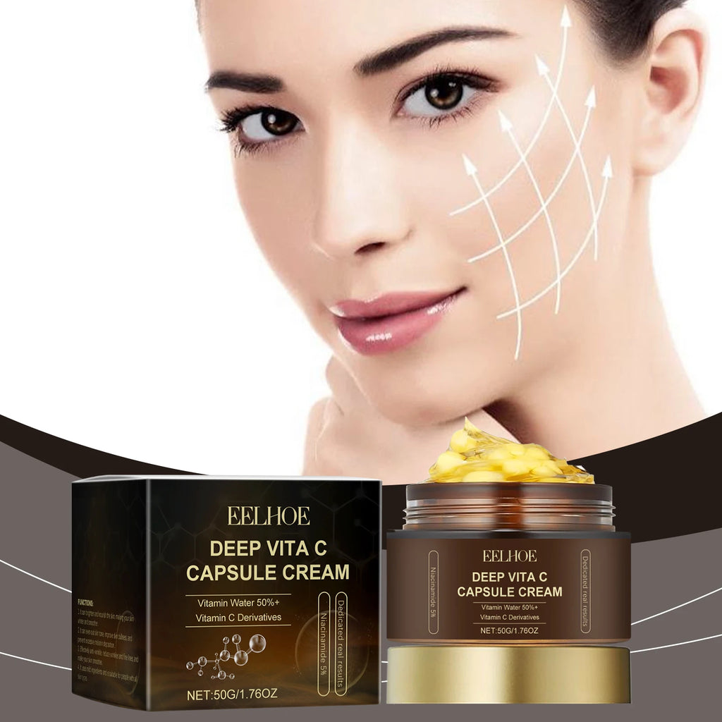 EELHOE Vitamin C Capsule Cream – Brighten & Firm Skin 50g