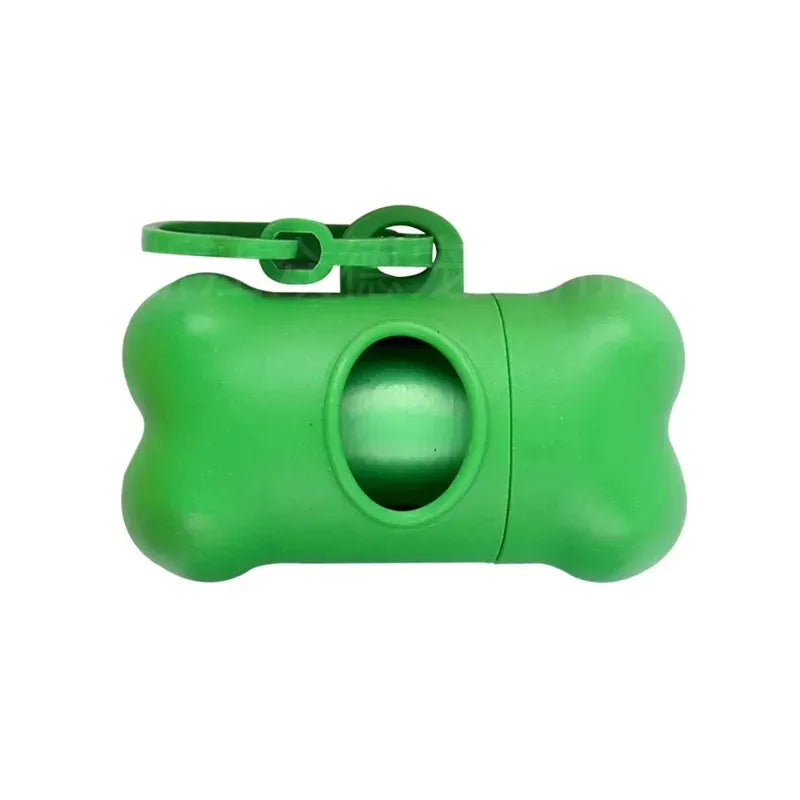 1/3pc Bone Shaped Bag Dispenser Disposable Pet Dog Waste Bag Holder Plastic Garbage Bag Case Carrier Disposal Poop Bag Dispenser Oasis Select