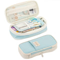 School Stationery Supplies Kawaii Pencil Cases Large Capacity Pencil Bag Pouch Holder Box for Girls Office Students Organizer Oasis Select SKY BLUE
