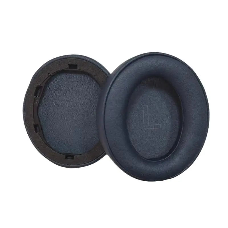 2Pcs Headphones Earmuffs Mesh Memory Covers Sponge Protein Earphone Pads For Anker Soundcore Life Q30 Q35 Replacement Earpads Oasis Select Dark blue