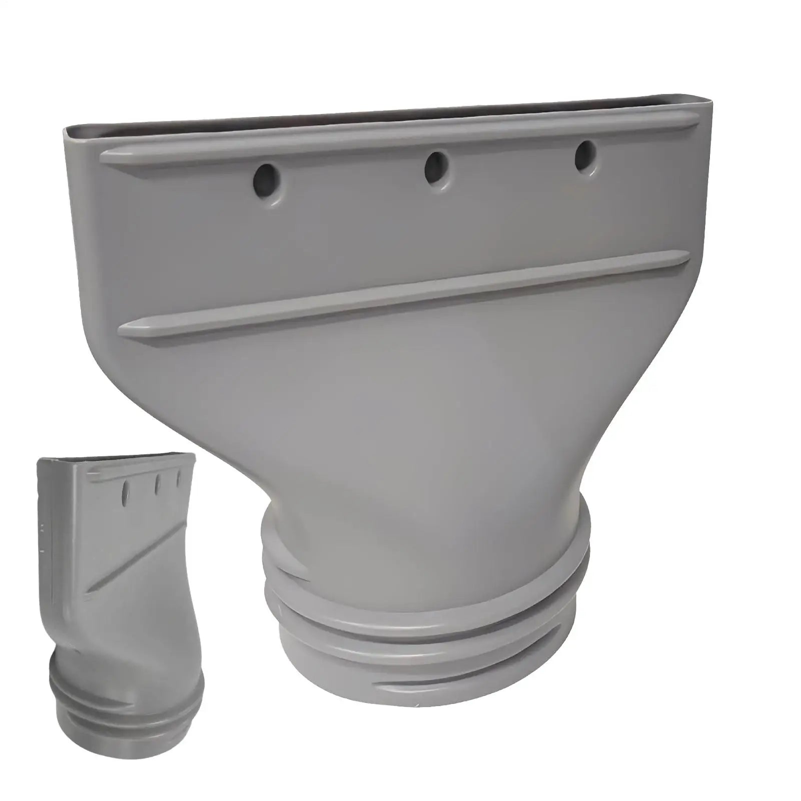 13/15cm Flat Mouth Joint Exhaust Duct Portable Mobile Air Conditioner Window Duct Pipe Hose Interface Connector Flat Nozzle Oasis Select Air duct connector