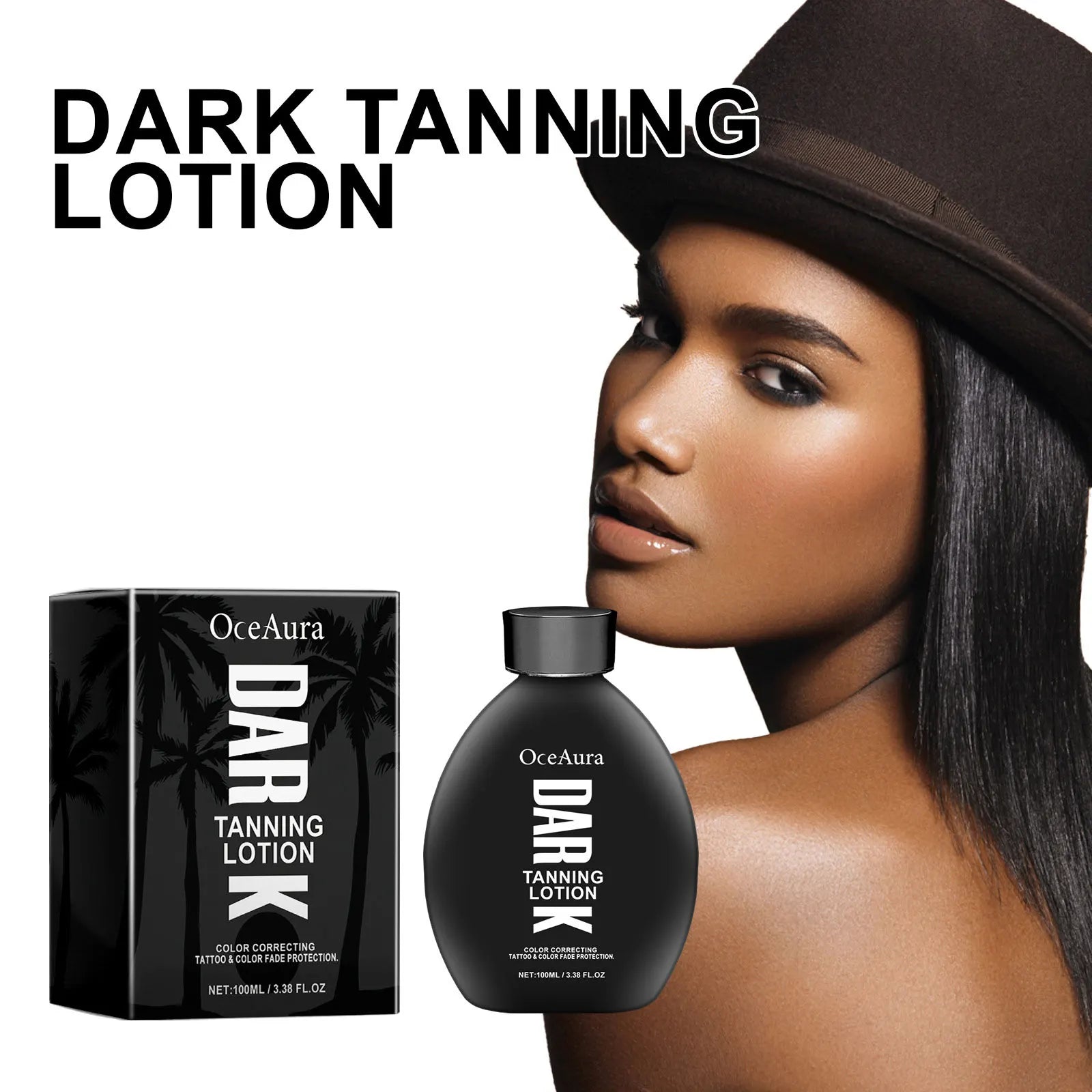 OceAura Self-Tanning Lotion – Natural Bronzer for Face & Body Self-Tanning Lotion Oasis Select