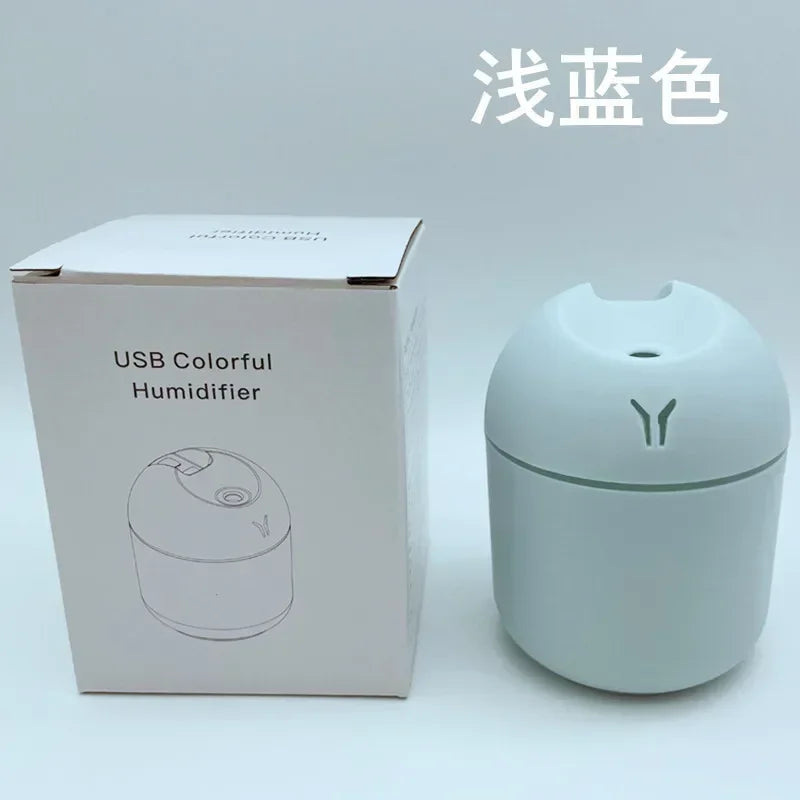 250ML Mini Aroma Diffuser USB Essential Oil Aromatherapy Desktop Atomizer Household Humidifier Air Freshener for Home Decor Oasis Select blue 250ml