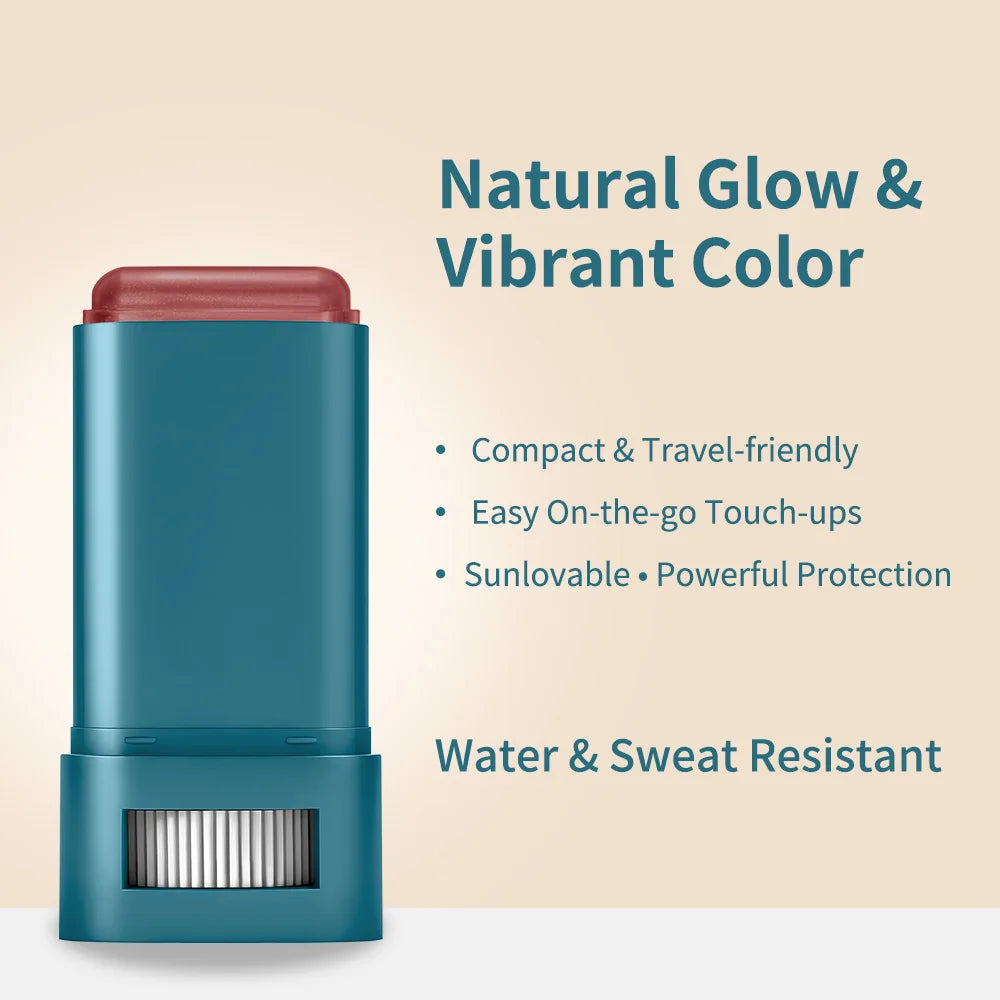 SPF 50 Blush Balm Stick – Buildable, Hydrating & Long-Lasting