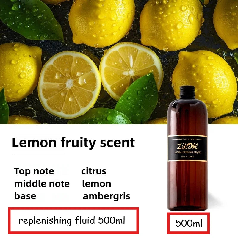 500ml Super - large Capacity Automatic spray Reed Diffuser orBedroom,Living Room,IndoorSpaces and Hotels,Long lastingFragrance Oasis Select 500ml Lemon