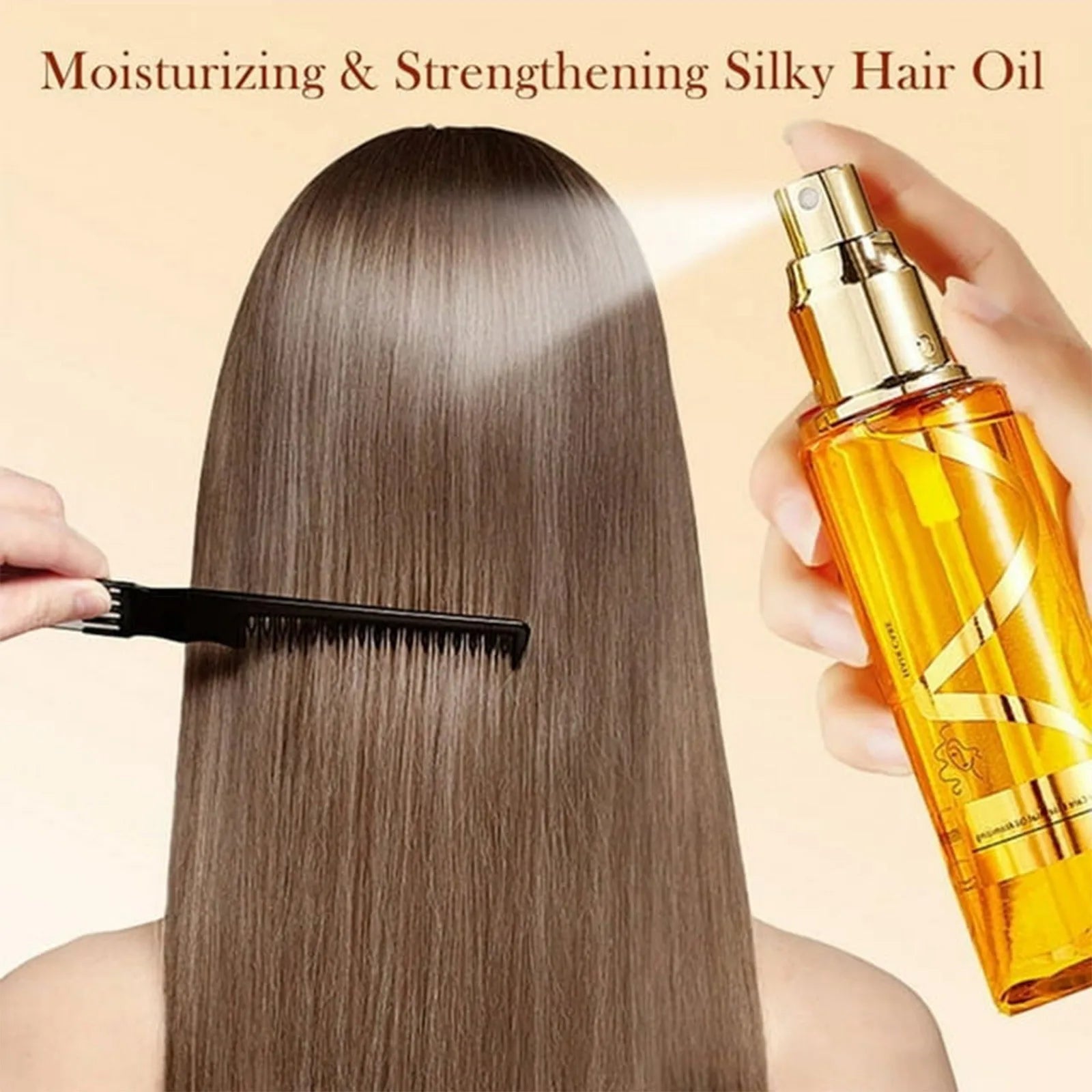 100ml Moisturizing & Strengthening Silky Hair Oil, Hydrating Hair Treating Essences Oil, Nourishing Hair Treating Essences Oil Oasis Select