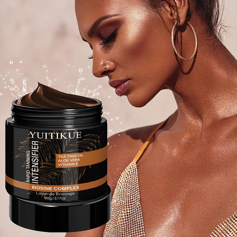 YUITIKUE Rapid Tanning Cream – No Sun Self-Tanner 80g
