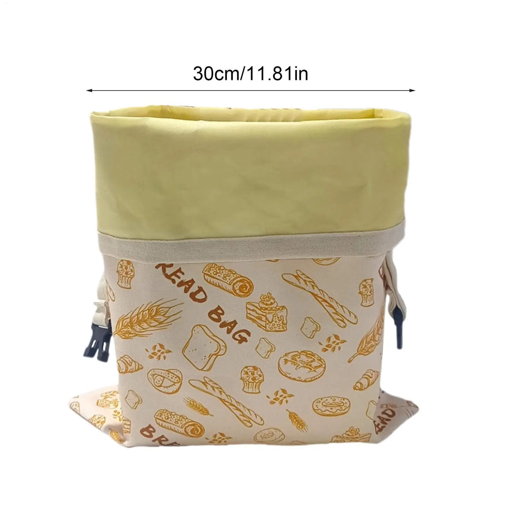 Bread Bags for Homemade Bread 11.8 x 15.3 Inch Freezer Dessert Bag Keep Freshness for Days Reusable Beeswax Pouch Bakery Loaf Oasis Select
