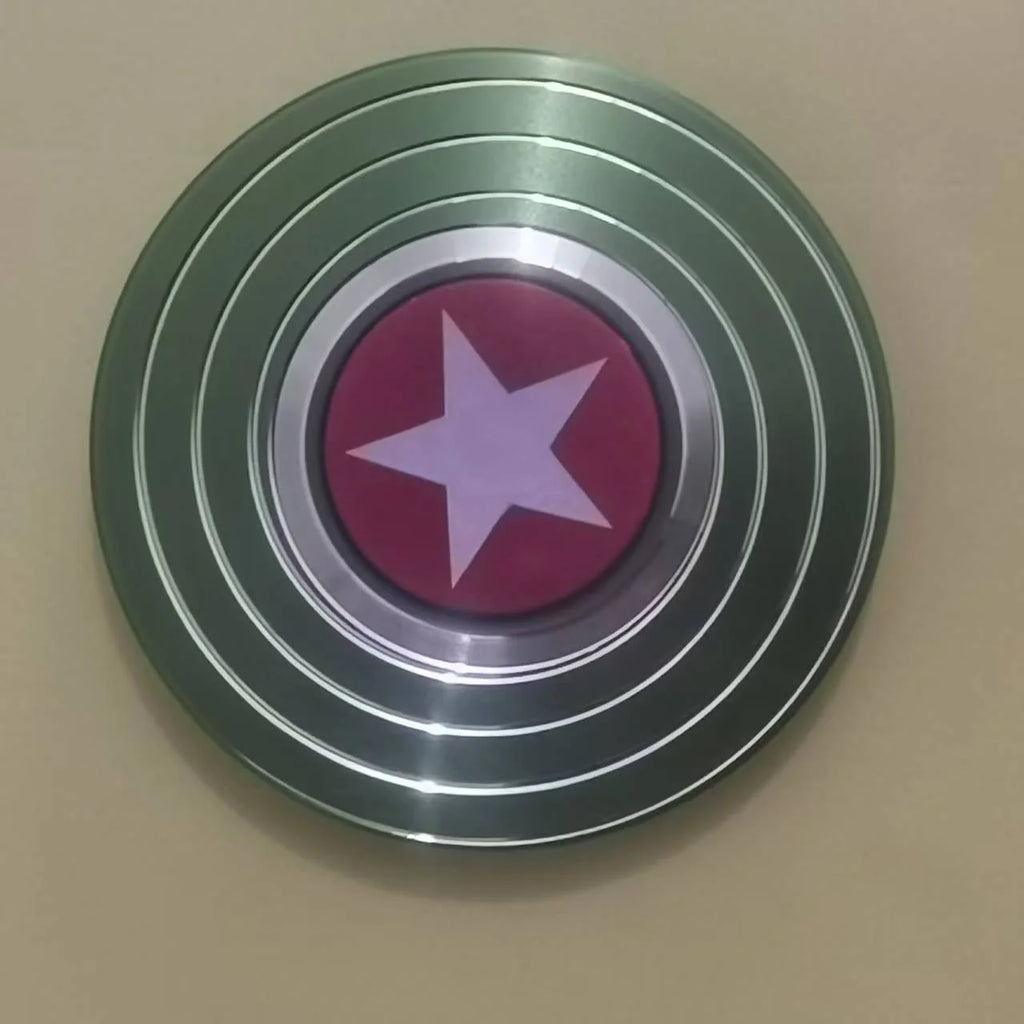 Finger Spinner Shield Aluminum Alloy Fidget Stress Relief Toy
