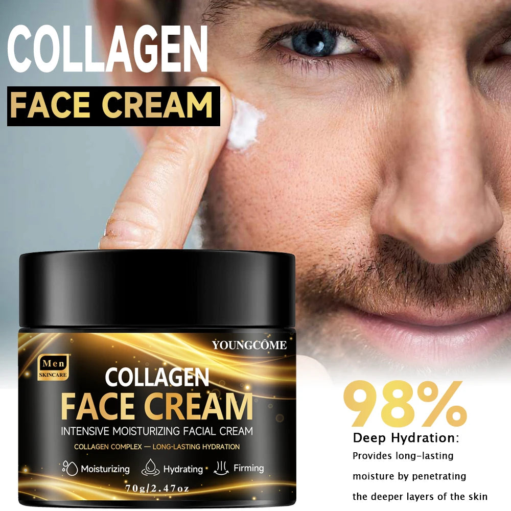 Men's Retinol collagen firming and moisturizing cream Moisturizing Cream Anti-Wrinkle Aging Firming Facial Face Men Skin Care Oasis Select