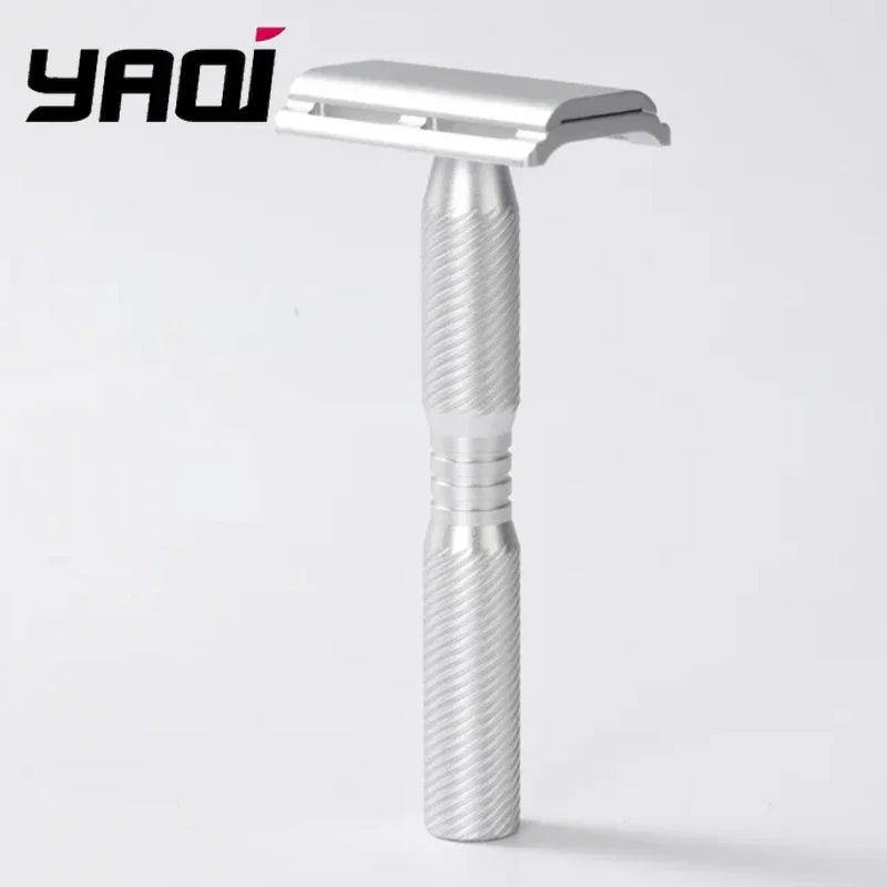 YAQI Ghost Aluminum Safety Razor – Lightweight DE Razor for Men