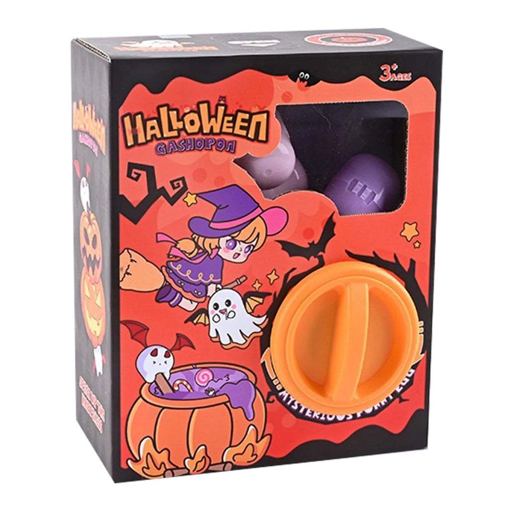 Halloween Mini Claw Machine for Kids – 6 Blind Box Surprises