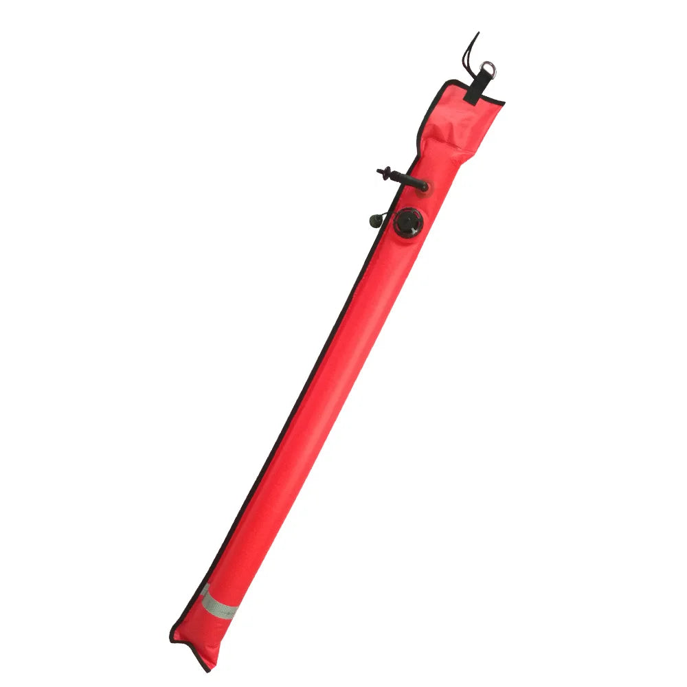 1M Scuba Diving Inflatable SMB Surface Signal Marker Buoy Safety Visibility Float Signal Tube Sausage Oasis Select