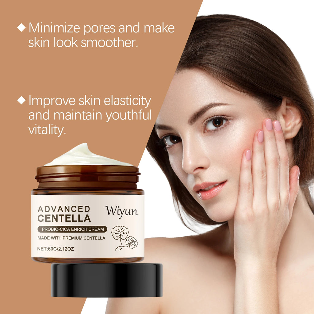 Centella Probiotic Soothing Cream Soothes Redness Hydrates Dry Skin Improves Elasticity Smoothing Brightening Facial Cream Oasis Select