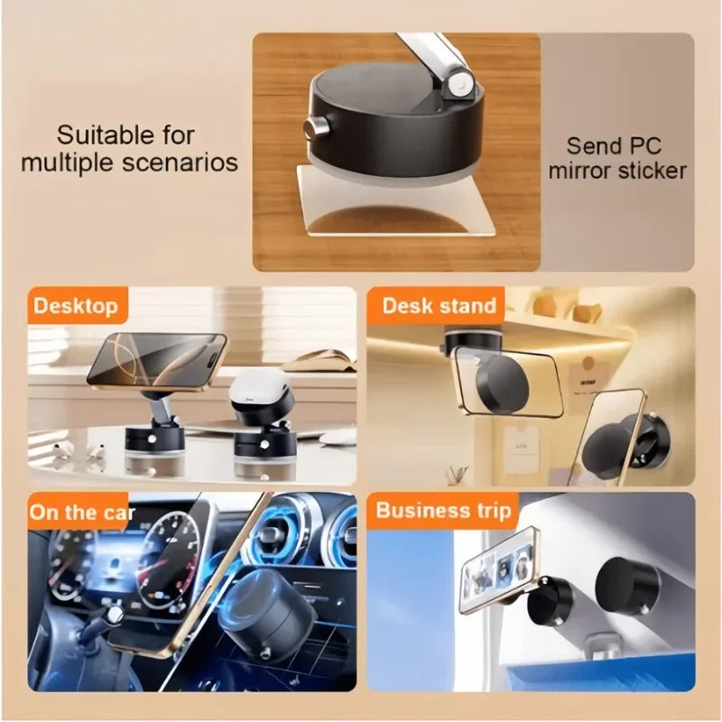 Original Vacuum Magnetic Suction Cup Folding Swivel Stand Double-sided Suction Cup For Universal Vacuum Swivel Stand Mobile Oasis Select