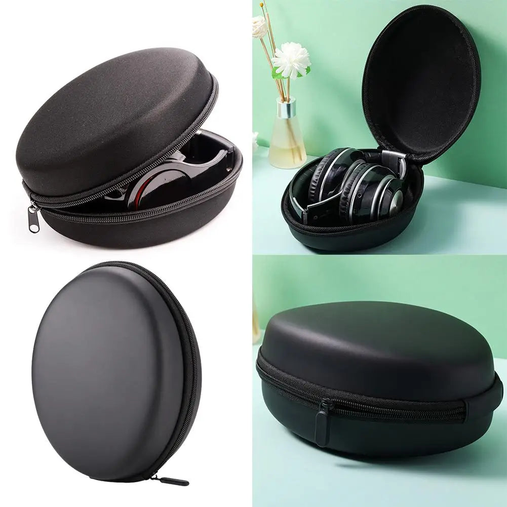 Shockproof Headphone Carrying Case | Travel Headset Pouch