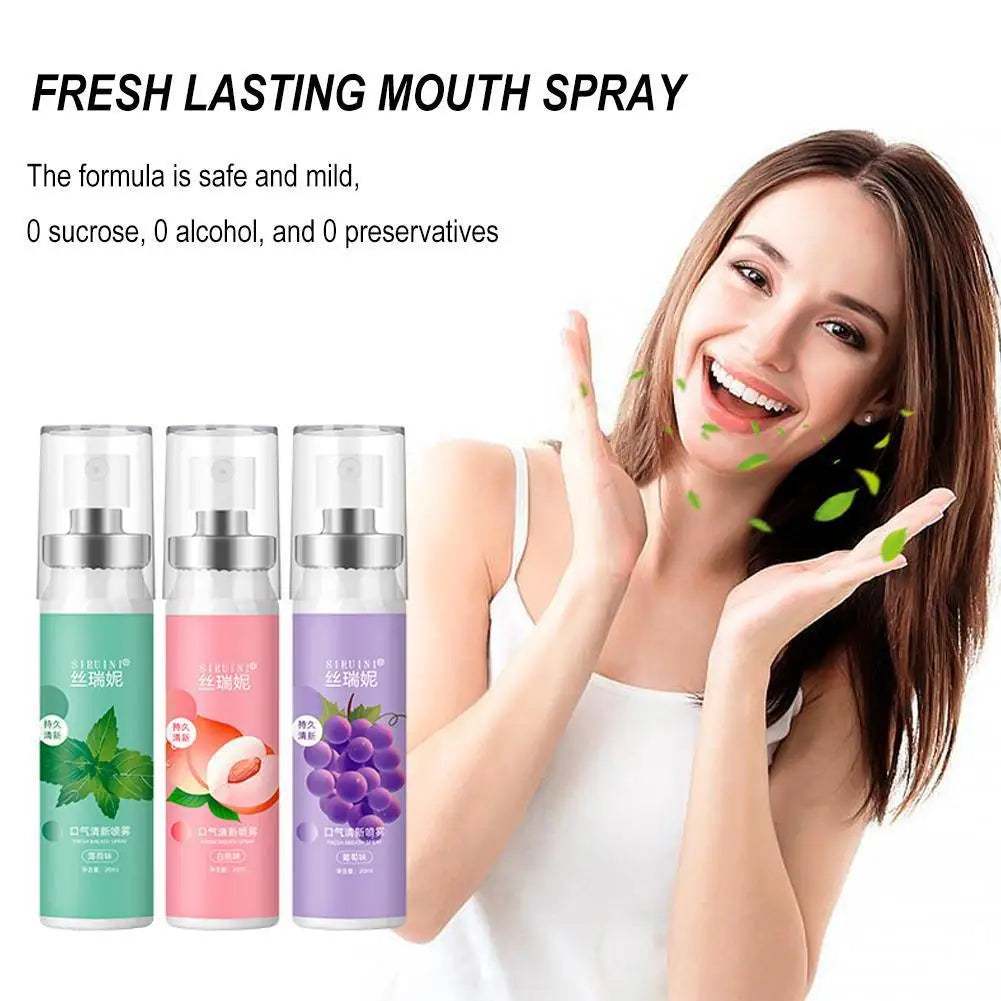 Breath Freshener Spray Fruity Flavor Lychee Watermelon 0 Sucrose 0 Alcohol 0 Preservatives Oral Care Products Breath Freshener Oasis Select