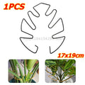 Large Monstera Plant Support Frame Sturdy Climbing Stems Leaf Stabilizer for Tall Houseplant Hanging Plant Stand Plants Holder Oasis Select Black-1pcs