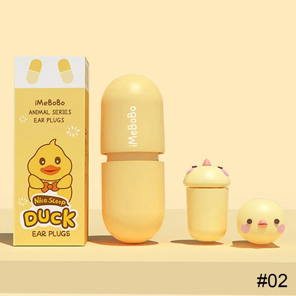 Cartoon Earplugs Soundproof Sleeping Ear Plugs Noise Reduction Ear Plug Special Mute Soft Slow Rebound Anti Snore Ear Protector Oasis Select 02
