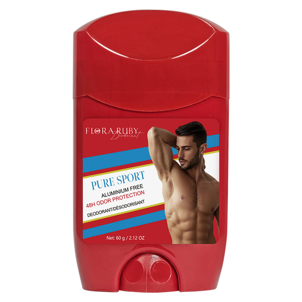 FLORA RUBY Deodorant Men，Body Odor RemoveCream，Aluminum Free，High Endurance，Sweat Defense And Odor Protection，Portable Oasis Select 01
