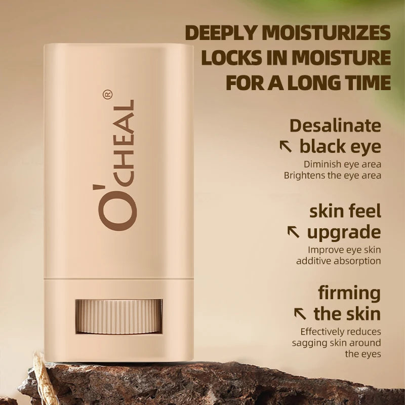 O'CHEAL Eye Cream Stick Enhancing Firmness Men/Women Moisturizing Lighten Remove Dark Circles Fine Line Brighten Eye Care Serum Oasis Select