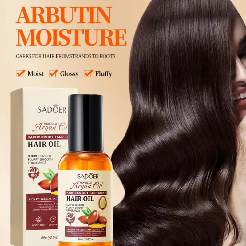 Moroccan Argan Oil Hair Conditioner 80ml – Smooth & Frizz-Free Hair Conditioning Oil Oasis Select Default Title