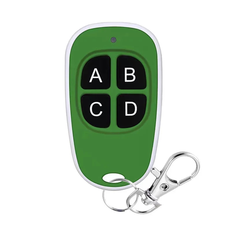 10pcs Remote Control 433mhz Car Key Garage Door Gate Opener Controller Duplicator Clone Cloning Code Oasis Select 10PCS green