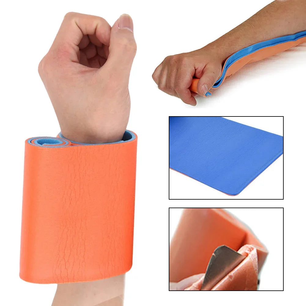 First Aid Splint Roll Universal Aluminum Splint Roll Medical Survival Polymer For Fixture Bone Emergency Kit Outdoor Travel Oasis Select 11x92cm