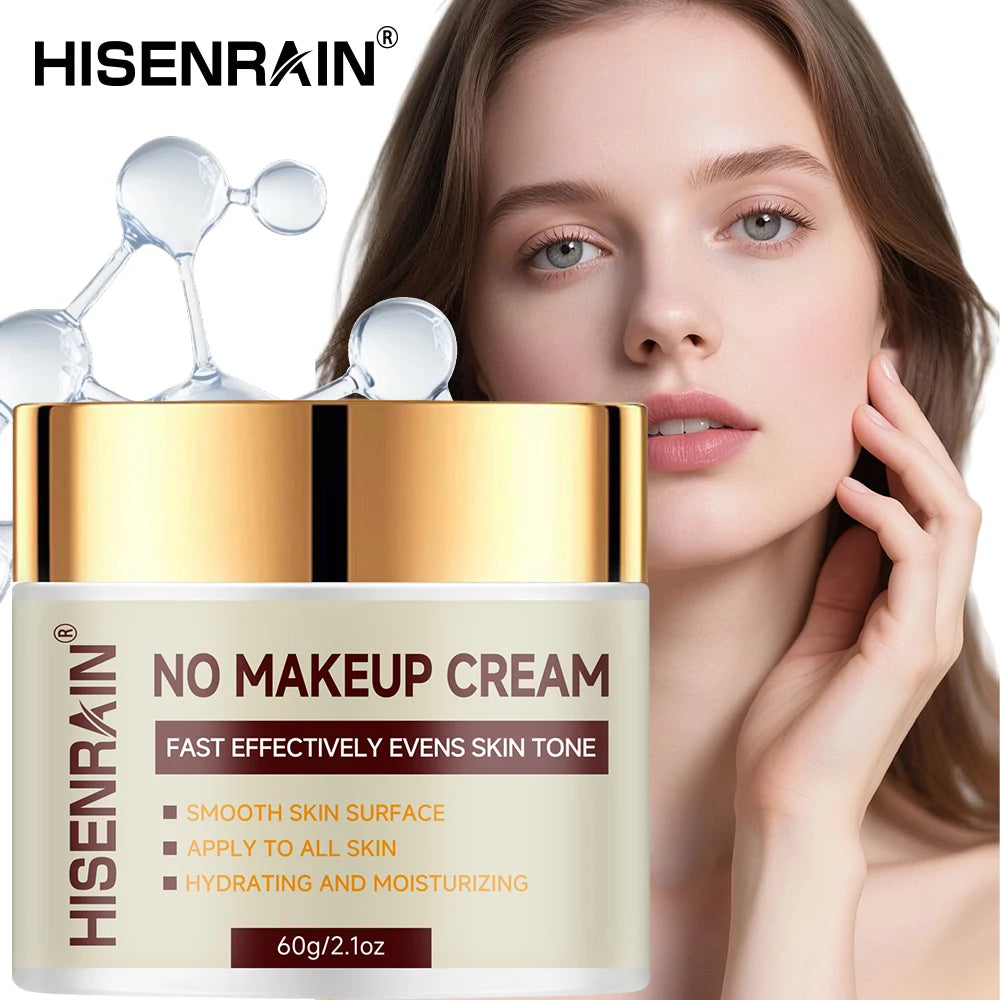 HISENRAIN Hyaluronic Acid BB Cream – Tone-Up Moisturizer BB Cream Moisturizer Oasis Select