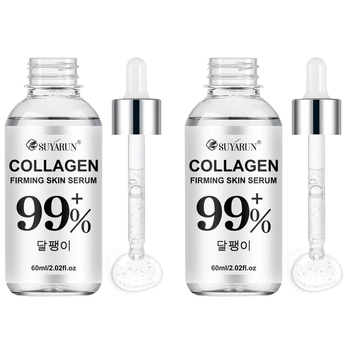 SUYARUN Collagen Firming Face Serum | Hyaluronic Acid Face Serum Oasis Select 60ml-2pcs