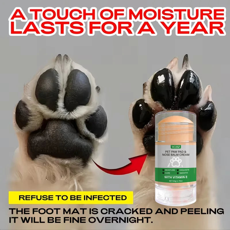 Pet Paw & Nose Care Cream – Dog & Cat Moisturizing Balm