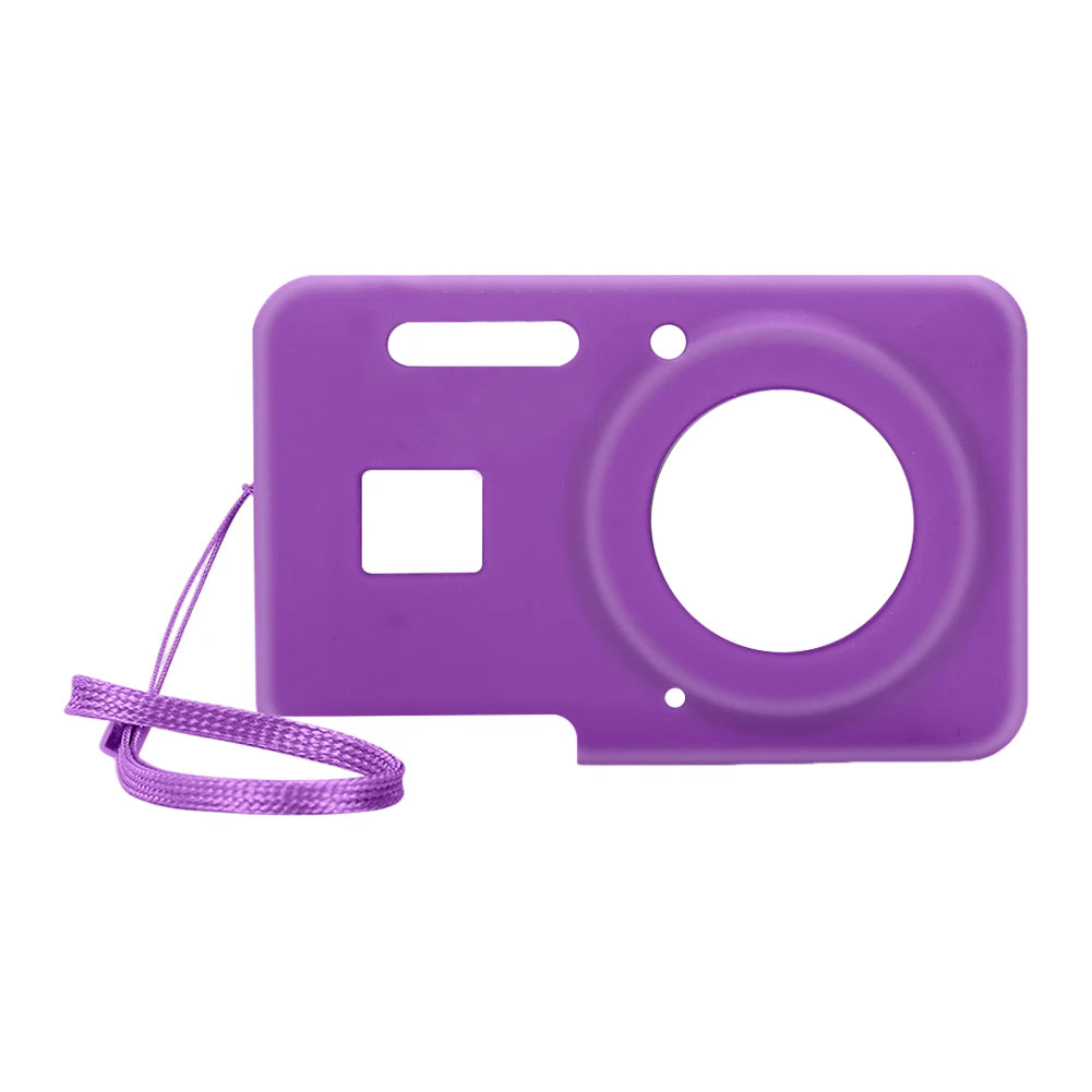 Silicone Case for Kodak PIXPRO FZ55/FZ45 with Lanyard Camera Silicone Case Oasis Select Purple france
