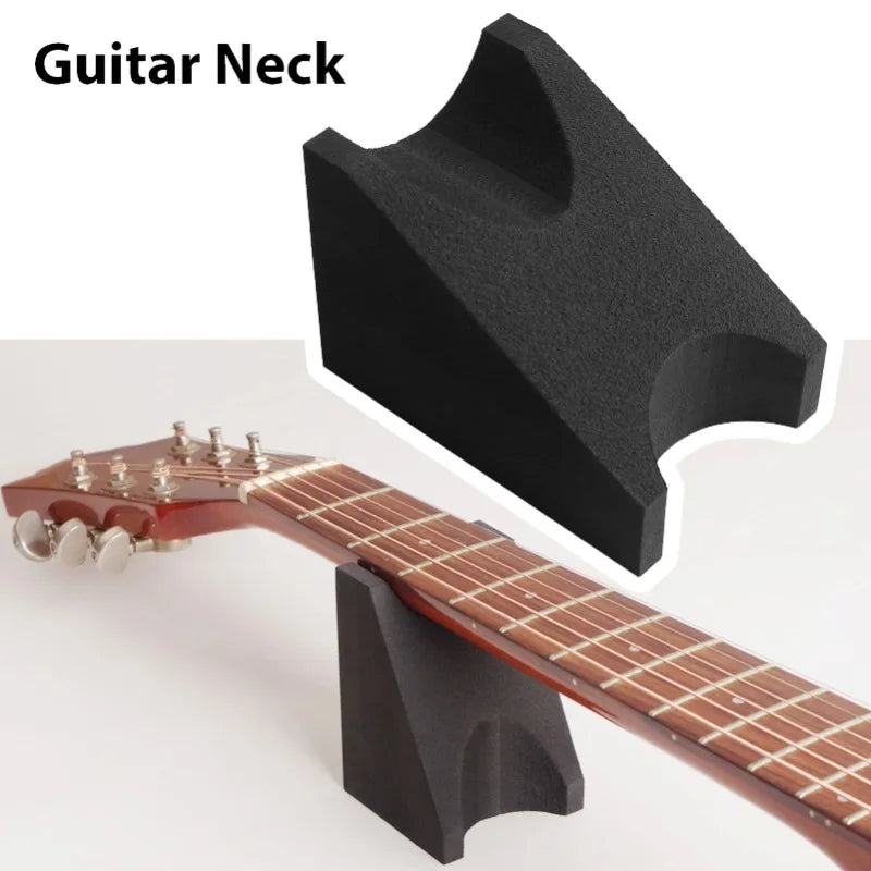 Guitar Neck Rest Support Pillow Stand Holder for Electric Acoustic Guitars Luthier Tool for Cleaning Repair & Instrument Setup Oasis Select