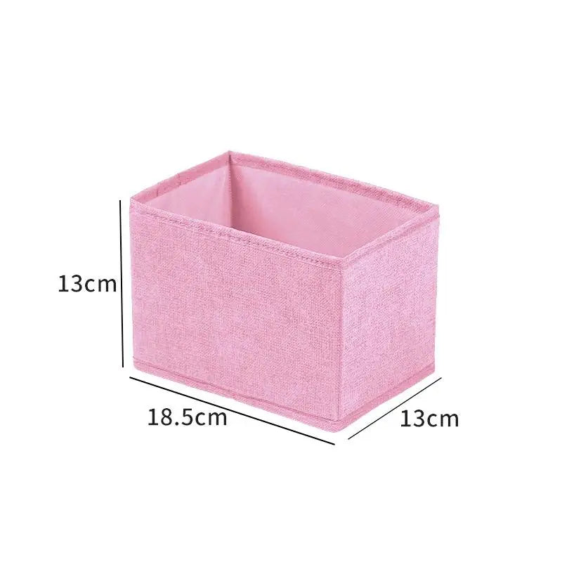 Clothes Organizer Storage Box Underwear Bra Socks Cabinet Drawer Organizer T-Shirt Storage Basket Wardrobe Storage Organizers Oasis Select S Pink