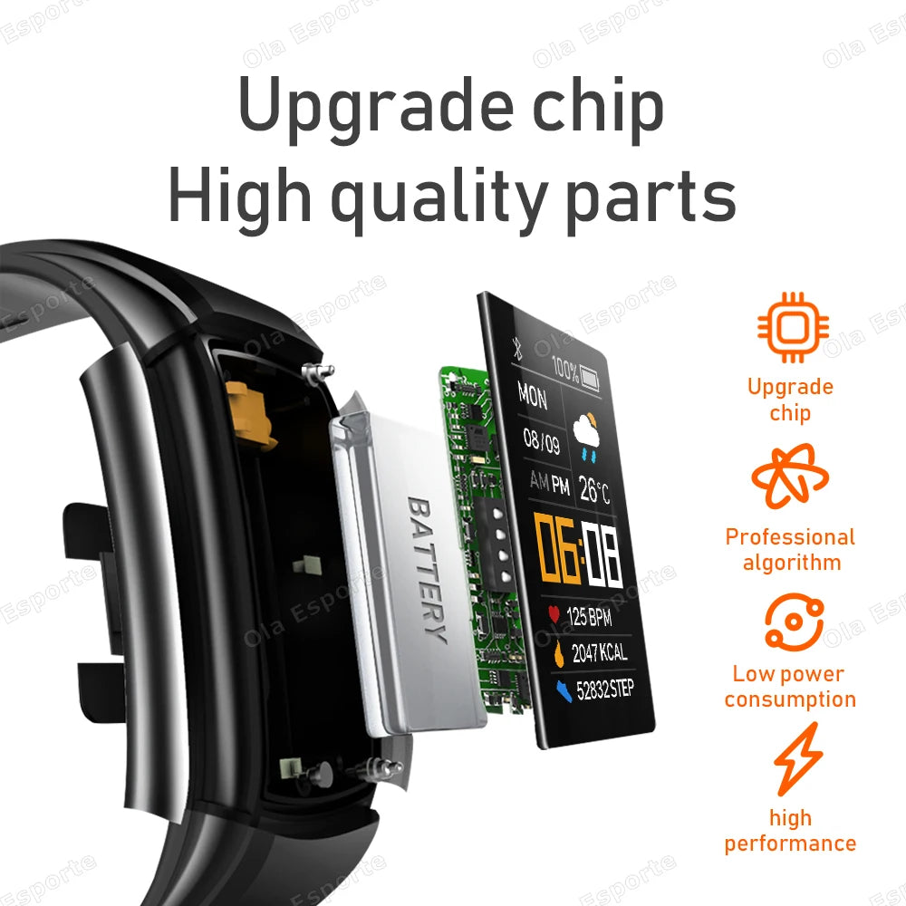 Ola Esporte Smart Fitness Band – Heart Rate & Sleep Tracker